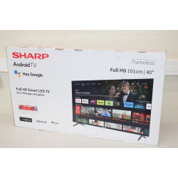 Sharp | 40FH2EA | 40" (101 cm) | Smart TV | Android TV | FHD | Black | DAMAGED PACKAGING