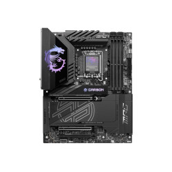 MSI MPG Z890 CARBON WIFI | Processor family Intel | Processor socket LGA1851 | Supported hard disk drive interfaces SATA, M.2 | 