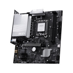 MSI PRO H810M-B | Processor family Intel H810 | Processor socket LGA1851 | DDR5 | Supported hard disk drive interfaces SATA, M.2