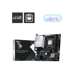 MSI PRO H810M-B | Processor family Intel H810 | Processor socket LGA1851 | DDR5 | Supported hard disk drive interfaces SATA, M.2