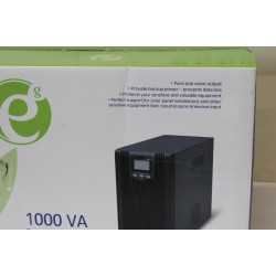 SALE OUT. Energenie EG-UPS-PS1000-01 1000VA pure sine wave UPS, LCD display, USB, black | EnerGenie Pure sine wave UPS with LCD 
