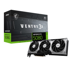 MSI GeForce RTX 5080 16G VENTUS 3X OC | NVIDIA | 16 GB | GeForce RTX 5080 | HDMI ports quantity 1 | PCI Express Gen 5 | Memory c