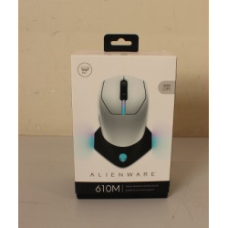 SALE OUT. | Dell | Alienware | AW610M | Wireless wired optical | Gaming Mouse | Lunar Light | UNPACKED, USED, SCRATCHED ON BACK 