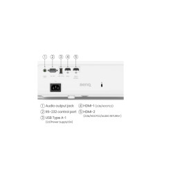 Benq TK710 | 4K UHD (3840 x 2160) | 3200 ANSI lumens | Grey/White