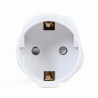 Cablexpert AC power adapter, EU Schuko socket to UK plug, 13 A | A-AC-EUFUKM-01 | Power adapter