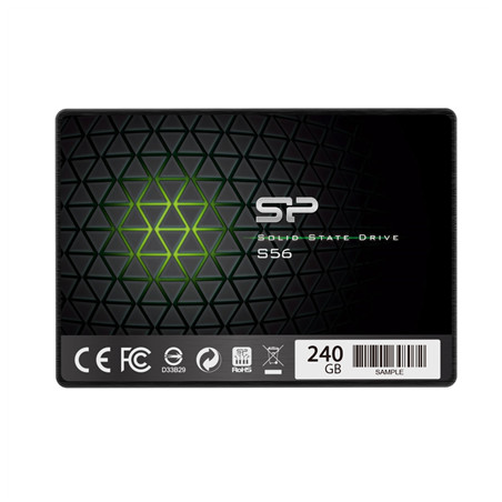 Silicon Power | S56 | 240 GB | SSD form factor 2.5" | Solid-state drive interface SATA | Read speed 460 MB/s | Write speed 450 M