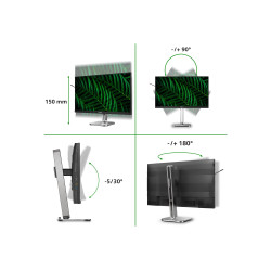 Philips 27B2G5601/00 | 27 " | IPS | 16:9 | 60 Hz | 4 ms | 2560 x 1440 pixels | 300 cd/m | HDMI ports quantity 1 | Silver