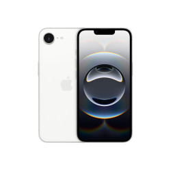 Apple iPhone 16e | White | 6.1 " | Super Retina XDR | 2532 x 1170 pixels | A18 | Internal RAM 8 GB | 128 GB | Dual SIM | Main ca