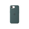 Apple iPhone 16e Silicone Case Lake Green | Apple