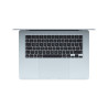 Apple MacBook | Air | Sky Blue | 15 " | IPS | 2880 x 1864 pixels | Apple M4 | 16 GB | Solid-state drive capacity 256 GB | Apple 