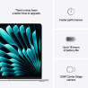 Apple MacBook Air 15 Apple M4 10C CPU, 10C GPU/16GB/512GB SSD/Silver/RUS | Apple