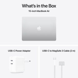 Apple MacBook Air 15 Apple M4 10C CPU, 10C GPU/16GB/512GB SSD/Silver/RUS | Apple
