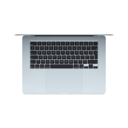 Apple MacBook | Air | Sky Blue | 15 " | Apple M4 | 24 GB | Solid-state drive capacity 512 GB | Apple M4 chip 10-core CPU/10-core