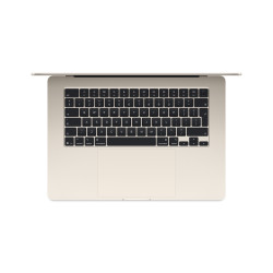 Apple MacBook | Air | Starlight | 15 " | IPS | 2880 x 1864 pixels | Apple M4 | 24 GB | Solid-state drive capacity 512 GB | Apple