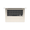 Apple MacBook | Air | Starlight | 15 " | IPS | 2880 x 1864 pixels | Apple M4 | 24 GB | Solid-state drive capacity 512 GB | Apple