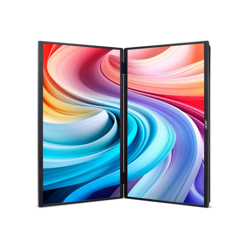 Acer PD163QBMIUUX PD3 Series | 16 " | IPS | 16:9 | 60 Hz | 8 ms | 2x1920 x 1080 pixels | 250 cd/m | HDMI ports quantity 1 | Blac