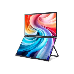 Acer PD163QBMIUUX PD3 Series | 16 " | IPS | 16:9 | 60 Hz | 8 ms | 2x1920 x 1080 pixels | 250 cd/m | HDMI ports quantity 1 | Blac