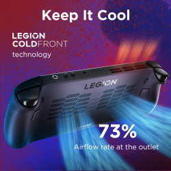 Lenovo Legion Go S 8ARP1 (Power adapter not included) | 8 " | Touchscreen | AMD Ryzen Z2 Go | 16 GB | Solid-state drive capacity