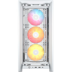 Corsair PC Case | Frame 4000D RS ARGB Modular | White | Mid-Tower | Power supply included No