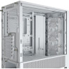 Corsair PC Case | Frame 4000D RS Modular | White | Mid-Tower | Power supply included No