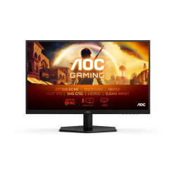 AOC 27G42E | 27 " | IPS | FHD | 16:9 | 180 Hz | 1 ms | 1920 x 1080 pixels | 300 cd/m | HDMI ports quantity 1 | Black