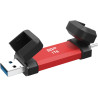 Silicon Power DS72 | 1000 GB | USB Type-A/USB Type-C 3.2 Gen 2 | Red