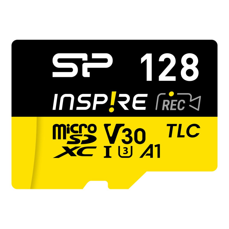 Silicon Power Inspire | 128 GB | microSDXC | Flash memory class C10, UHS-I U3, V30