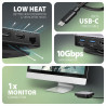 AXAGON USB-C 10Gbps UFO 9in1 Hub | HMC-UFO AXAGON USB-C 10Gbps UFO 9in1 Hub | HMC-UFO