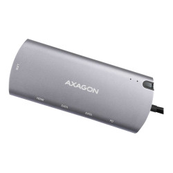 AXAGON SuperSpeed USB-C Combo 6in1 Hub | HMC-6M2