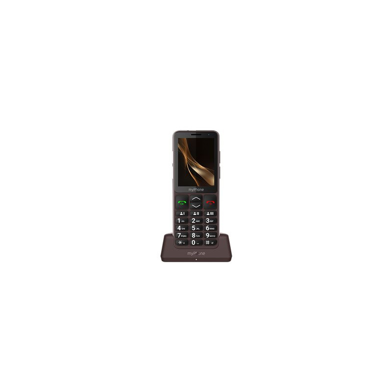 myPhone Bueno LTE Praline Collection | Brown | 2.8 " | IPS | 48 MB | 128 MB | Single SIM | MicroSD | 3G | Bluetooth | Main camer