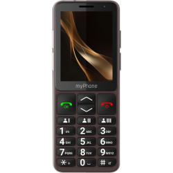 myPhone Bueno LTE Praline Collection | Brown | 2.8 " | IPS | 48 MB | 128 MB | Single SIM | MicroSD | 3G | Bluetooth | Main camer