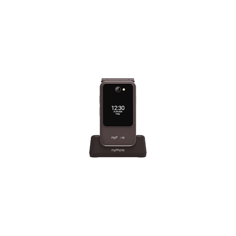 myPhone Harmony LTE Praline Collection | Brown | 2.8+1.44 " | IPS | 48 MB | 128 MB | Single SIM | MicroSD | 3G | Bluetooth | 5.1