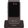 myPhone Harmony LTE Praline Collection | Brown | 2.8+1.44 " | IPS | 48 MB | 128 MB | Single SIM | MicroSD | 3G | Bluetooth | 5.1