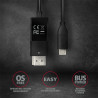 AXAGON Active cable | USB-C to DisplayPort | 1.8 m