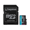Kingston | Canvas Go! Plus | 128 GB | microSD | Flash memory class Class 10, UHS-I, U3, V30, A2
