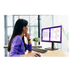 Dell E2425HSM | 24 " | IPS | FHD | 16:9 | 100 Hz | 5 ms | 1920 x 1080 pixels | 250 cd/m | HDMI ports quantity 1 | Black