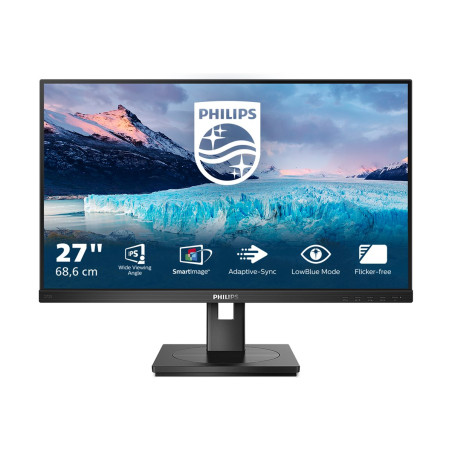 Philips 272S1M/00 | 27 " | IPS | 16:9 | 75 Hz | 4 ms | 1920 x 1080 pixels | 300 cd/m