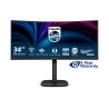 Philips 34B2U3600C/00 | 34 " | VA | 21:9 | 60 Hz | 4 ms | 3440 x 1440 pixels | 300 cd/m | HDMI ports quantity 1 | Black