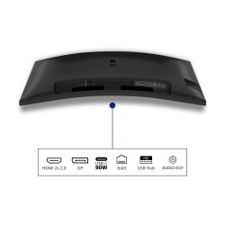 Philips 34B2U3600C/00 | 34 " | VA | 21:9 | 60 Hz | 4 ms | 3440 x 1440 pixels | 300 cd/m | HDMI ports quantity 1 | Black