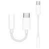 Cablexpert | USB type-C plug to stereo 3.5 mm audio adapter cable, White | A-CM-3.5F-01