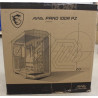 SALE OUT. MSI MAG PANO 100R PZ | MSI | MAG PANO 100R PZ | Side window | Black | Mid-Tower | DAMAGED PACKAGING | Power supply inc