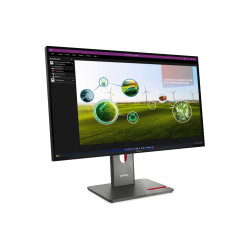 Lenovo ThinkVision | P27Q-40 | 27 " | IPS | 16:9 | 120 Hz | 4 ms | 350 cd/m | HDMI ports quantity 1 | Eclipse black | Warranty 3
