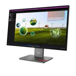 Lenovo ThinkVision | P27Q-40 | 27 " | IPS | 16:9 | 120 Hz | 4 ms | 350 cd/m | HDMI ports quantity 1 | Eclipse black | Warranty 3