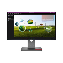 Lenovo ThinkVision | P27Q-40 | 27 " | IPS | 16:9 | 120 Hz | 4 ms | 350 cd/m | HDMI ports quantity 1 | Eclipse black | Warranty 3