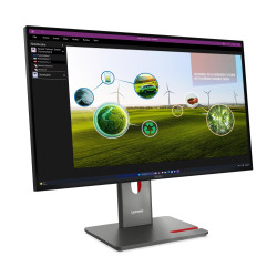 Lenovo ThinkVision | P27Q-40 | 27 " | IPS | 16:9 | 120 Hz | 4 ms | 350 cd/m | HDMI ports quantity 1 | Eclipse black | Warranty 3