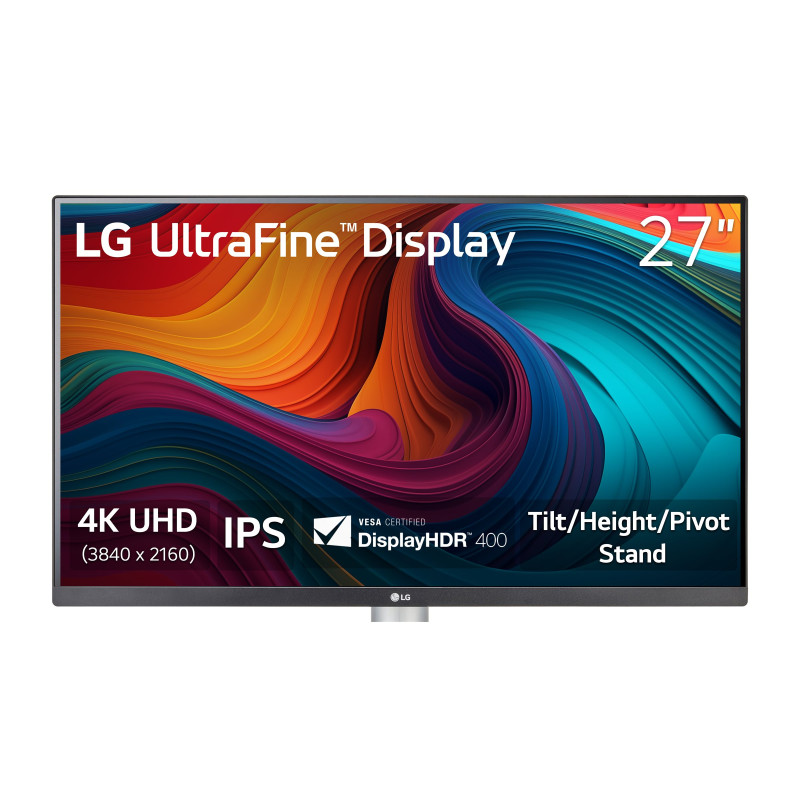 LG 27UP650K-W | 27 " | IPS | UHD | 16:9 | 60 Hz | 5 ms | 3840 x 2160 pixels | 400 cd/m | HDMI ports quantity 2