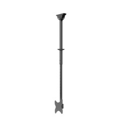 Neomounts CL35-340BL12 Monitor/TV mount Ceiling | Adjustable Height, Rotate, Tilt, Swivel | 23-42 " | Maximum weight (capacity) 