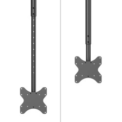 Neomounts CL35-340BL12 Monitor/TV mount Ceiling | Adjustable Height, Rotate, Tilt, Swivel | 23-42 " | Maximum weight (capacity) 