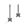 Neomounts CL35-340BL12 Monitor/TV mount Ceiling | Adjustable Height, Rotate, Tilt, Swivel | 23-42 " | Maximum weight (capacity) 