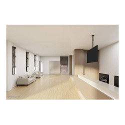 Neomounts CL35-340BL12 Monitor/TV mount Ceiling | Adjustable Height, Rotate, Tilt, Swivel | 23-42 " | Maximum weight (capacity) 